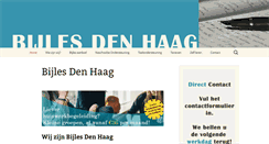 Desktop Screenshot of bijles-denhaag.com